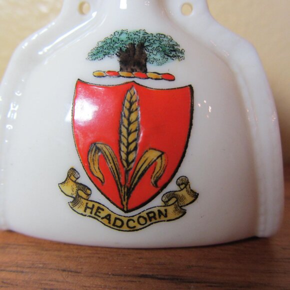 W.H. Goss crested heraldry china vintage Headcorn (GC046 Grace) - Picture 3 of 7
